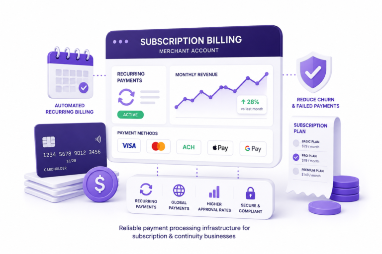 Subscription Billing Merchant Account